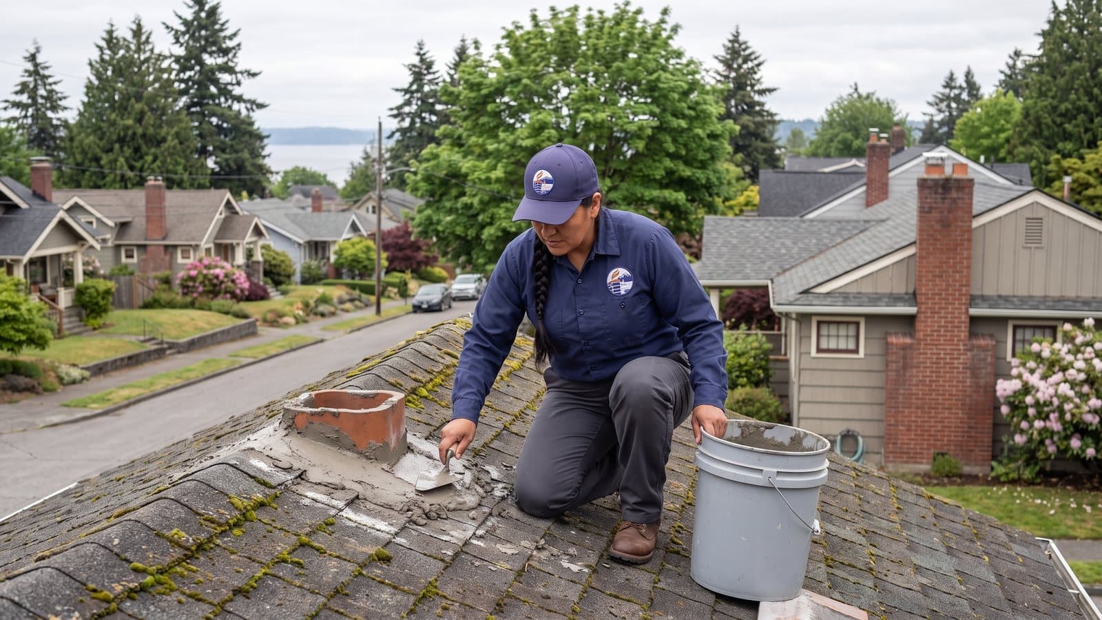 Chimney Crown Repair and Waterproofing in West Seattle: Which One Does Your Chimney Need?