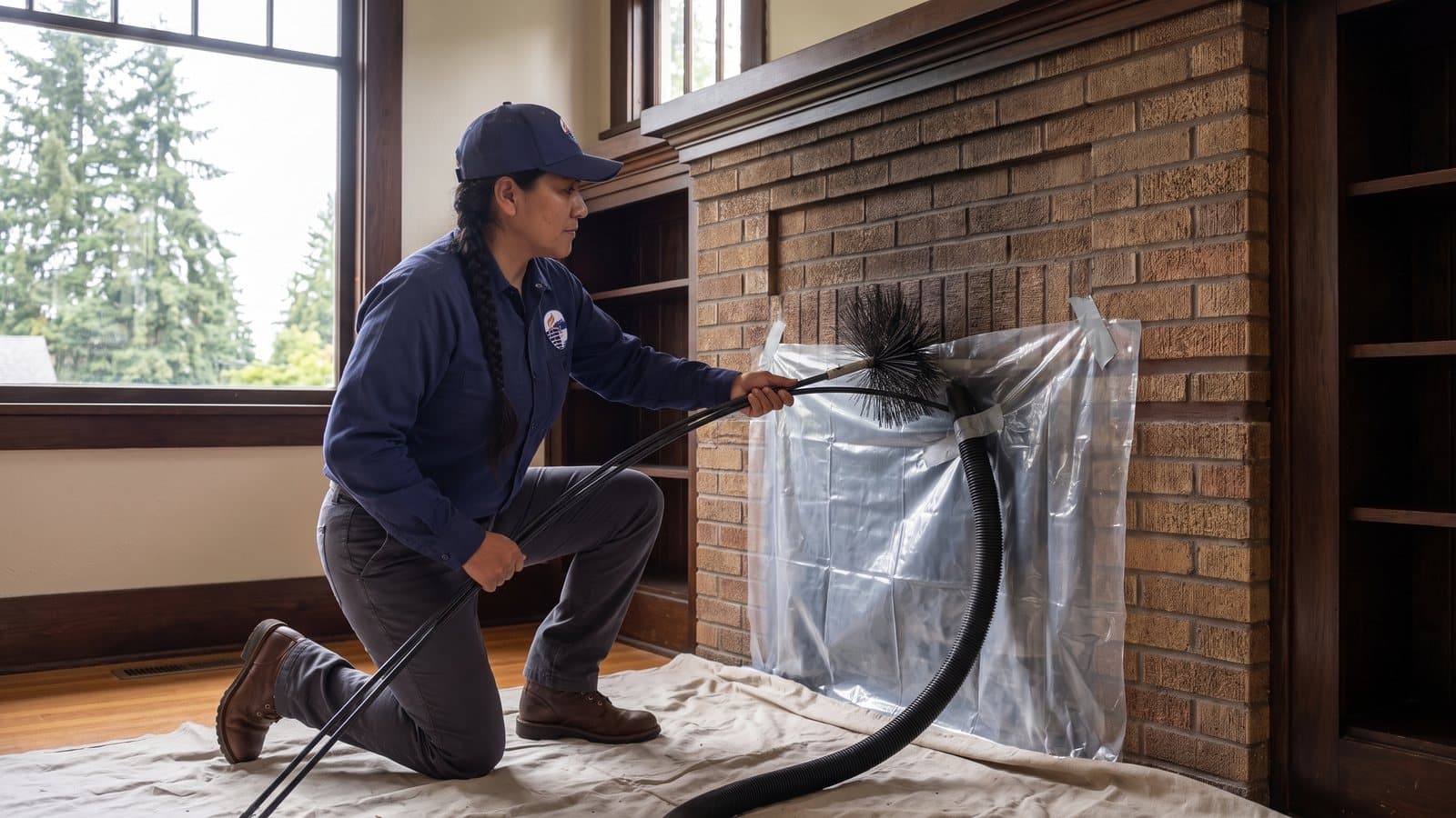 How Often Should a Chimney Be Swept in West Seattle? The Yearly Rule and the Eighth-Inch Rule